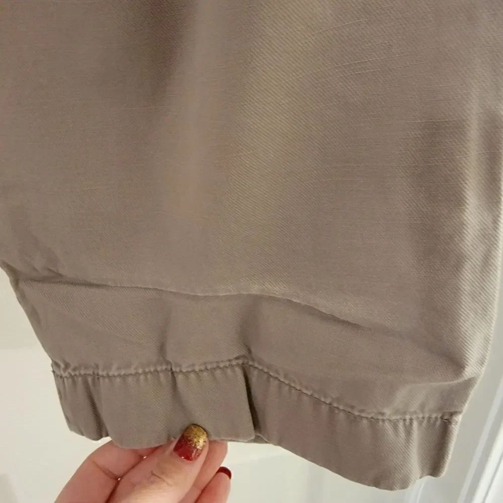 J. Crew Cotton Drawstring Pants Size 6 - Picture 5 of 6